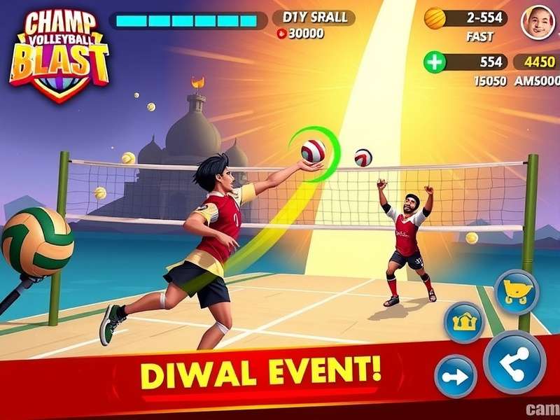 Champ Volleyball Blast Diwali Event